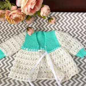 Hand Knitted Baby Sweater